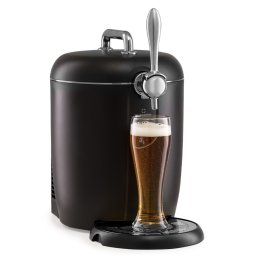 Klarstein Passau výčepní zařízení na pivo 6 l univerzální sudy, vzduchové čerpadlo, 3 - 12 °C, 65 W