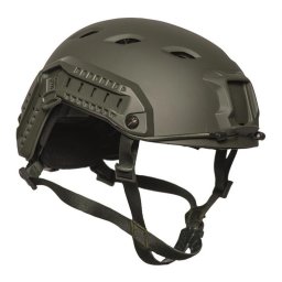 MIL-TEC helma FAST PARATROOPER kompletní plastová ZELENÁ