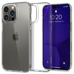 Pouzdro Spigen Air Skin Hybrid Crystal Clear iPhone 14 Pro Max