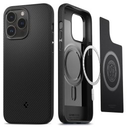 Pouzdro Spigen Mag Armor MagFit Apple iPhone 14 Pro - Matte Black