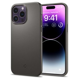 Pouzdro Spigen Thin Fit iPhone 14 Pro Max - Šedé