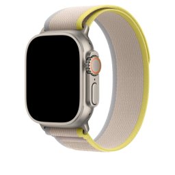 iMore Řemínek Trailový tah Apple Watch Series 6/5/4 a SE (44mm) - žluto-béžová