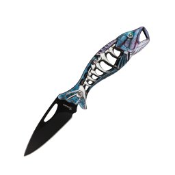 Albainox nůž zavírací FISHING MODRÝ