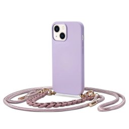 Pouzdro Tech-Protect Icon Chain iPhone 14 Plus - Fialové