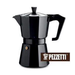 Moka konvice Pezzetti ItalExpress, černá, 3 šálky