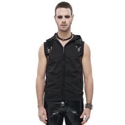vesta pánská DEVIL FASHION - 'Number of the Beast Punk - TT211
