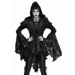 kabát dámský DEVIL FASHION - Hollow Devotion Gothic - CT166