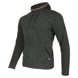 Mikina s kapucí COUNTRY fleece ŠEDÁ Charcoal vel. L