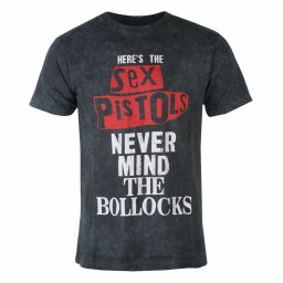 tričko pánské Sex Pistols - NMTB Distressed - Black - ROCK OFF - SPTS23MDD