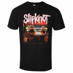tričko pánské Slipknot - Chapeltown Rag Glitch - Black - ROCK OFF - SKTS77MB