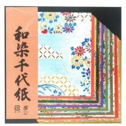 Japonský origami papír, 10 x 10 cm, 30 listů