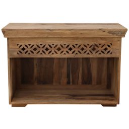indickynabytek.cz - Botník Mira 90x60x40 z indického masivu palisandr / sheesham