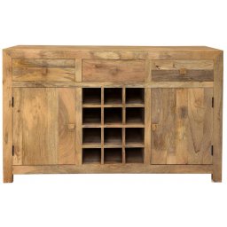 indickynabytek.cz - Barová skříň Hina 140x90x45 z mangového dřeva