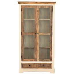 indickynabytek.cz - Vitrína Agni 100x190x45 z masivu mango