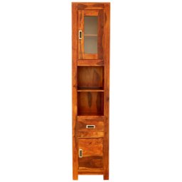 indickynabytek.cz - Skříňka do koupelny Nela 40x190x35 z indického masivu palisandr / sheesham