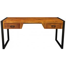 indickynabytek.cz - Psací stůl Retro 160x76x70 z indického masivu mango