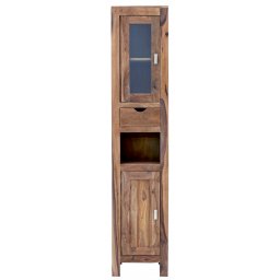 indickynabytek.cz - Skříňka do koupelny Amba 40x190x35 z indického masivu palisandr / sheesham