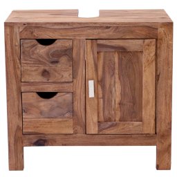 indickynabytek.cz - Skříňka pod umyvadlo Amba 65x60x35 z indického masivu palisandr / sheesham
