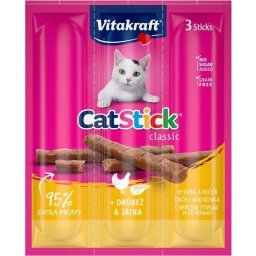 Vitakraft Cat Stick drůbež+ játra - 3ks