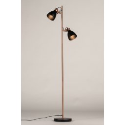 Stojací industriální lampa Black and Cooper Marina Industry Due