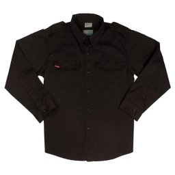 Košile VINTAGE FATIGUE ČERNÁ vel. XS