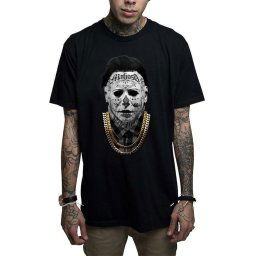 tričko pánské MAFIOSO - MYERS 2.0 - BLK - MAF054