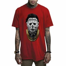 tričko pánské MAFIOSO - MYERS 2.0 - RED - MAF056