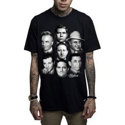 tričko pánské MAFIOSO - BORN KILLERS - BLK - MAF066