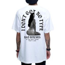 tričko pánské MAFIOSO - NO TYPE - WHT - MAF031