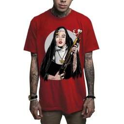 tričko pánské MAFIOSO - Sister Monroe 2.0 - RED - MAF079