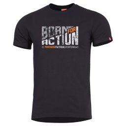 PENTAGON triko BORN FOR ACTION ČERNÉ vel.M