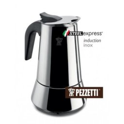 Moka konvice Pezzetti SteelExpress, nerez, 4 šálky
