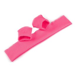 Elastické náplety šíře 7 cm sada (2x rukáv, 1x pás), barva 12 (017) růžová