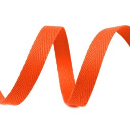 Keprovka - tkaloun šíře 10 mm, barva 4302 oranžová