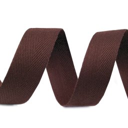 Keprovka - tkaloun šíře 20 mm, barva 4941 hnědá