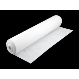 Vlizelín nažehlovací Novopast 20+15 g/m² šíře 90 cm, barva 1 bílá