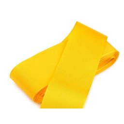Stuha taftová šíře 52 mm, barva 207 žlutá