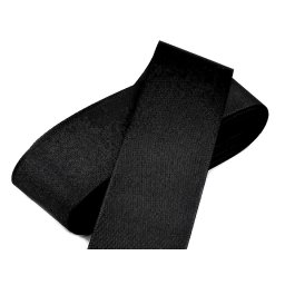 Stuha taftová šíře 52 mm, barva 900 černá