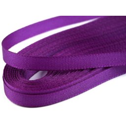 Stuha taftová šíře 9 mm, barva 510 fialová purpura