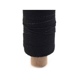 Pružné nitě / gumička Ø1 mm návin 30 m, barva 7001 černá