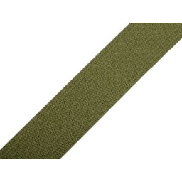 Bavlněný popruh šíře 30 mm, barva 4802 zelená khaki