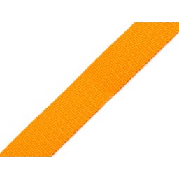 Popruh polypropylenový šíře 20 mm tloušťka 1 mm, barva 13 oranžovožlutá
