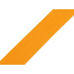 Popruh polypropylenový šíře 30 mm tloušťka 1 mm, barva 13 oranžovožlutá
