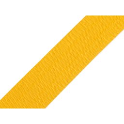 Popruh polypropylenový šíře 40 mm tloušťka 1 mm, barva 10 žlutá