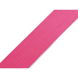Popruh polypropylenový šíře 40 mm tloušťka 1 mm, barva 28 (35) růžová