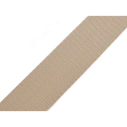 Popruh polypropylenový šíře 40 mm tloušťka 1 mm, barva 72 béžová