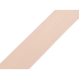 Popruh polypropylenový šíře 40 mm tloušťka 1 mm, barva 74 béžová světlá
