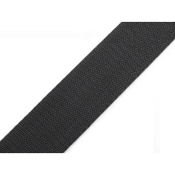 Popruh polypropylenový šíře 40 mm tloušťka 1 mm, barva 80 šedá tmavá