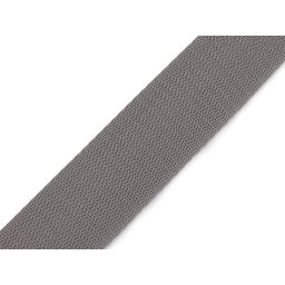 Popruh polypropylenový šíře 40 mm tloušťka 1 mm, barva 88 šedá neutrální