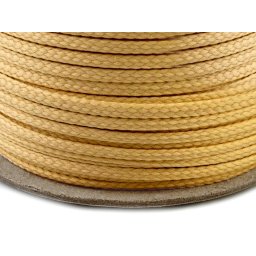 Oděvní šňůra PES Ø4 mm, barva 1274 hořčicová